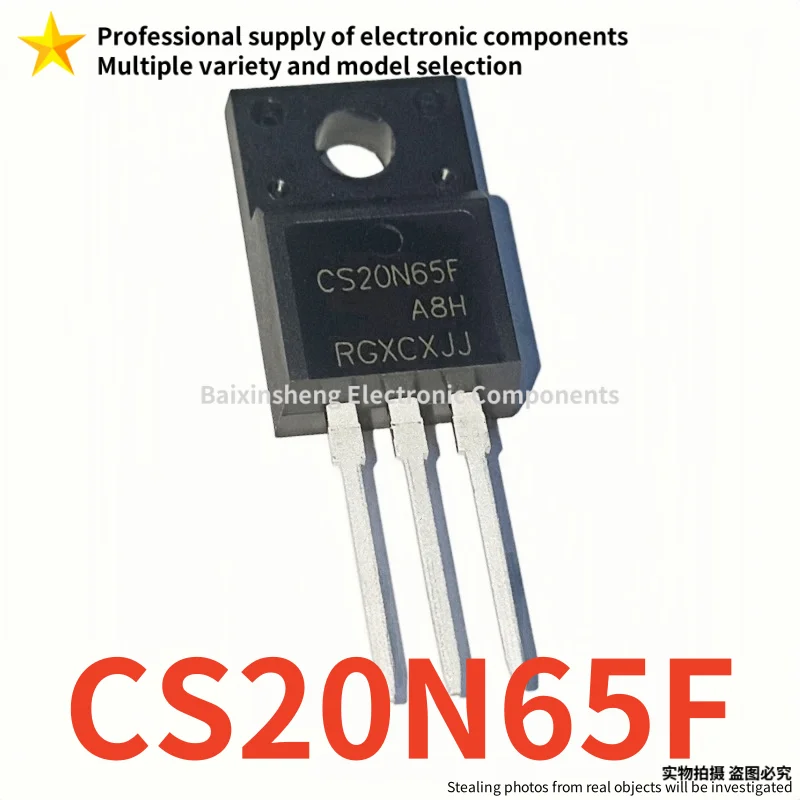 10 pz nuovissima qualità CS20N65F 20 n65f TO-220F MOSFET