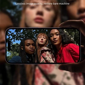 جراب iPhone معدني بالكامل ، زجاج مقسى ، واقي عدسة ل 15 Pro Max ، 16 ، 15 Pro Max ، غطاء خلفي أعلى 12 مبيعات مسدس لعبة الحديد - رقم 1