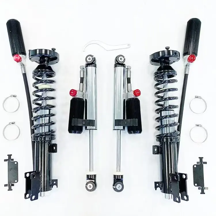 

Grand Vitara 1.5-Inch Lift 12-Level Adjustable Compression 2.5 Bore Diameter 2.25 Black Shock Absorbers