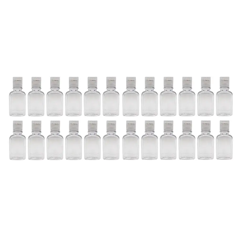 35Pcs Octagonal Sub Bottle Refillable Travel Squeeze Bottle for Shampoo Lotion Cosmetics Face Body Wash Portable Toiletries