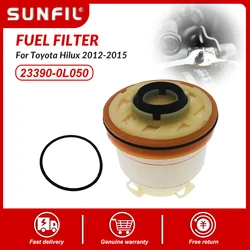 Fuel Filter 23390-0L050 1770A337 1770A338 Diesel Filter for Toyota Hilux 2012-2015 MITSUBISHI PAJERO MONTERO Car Accessories