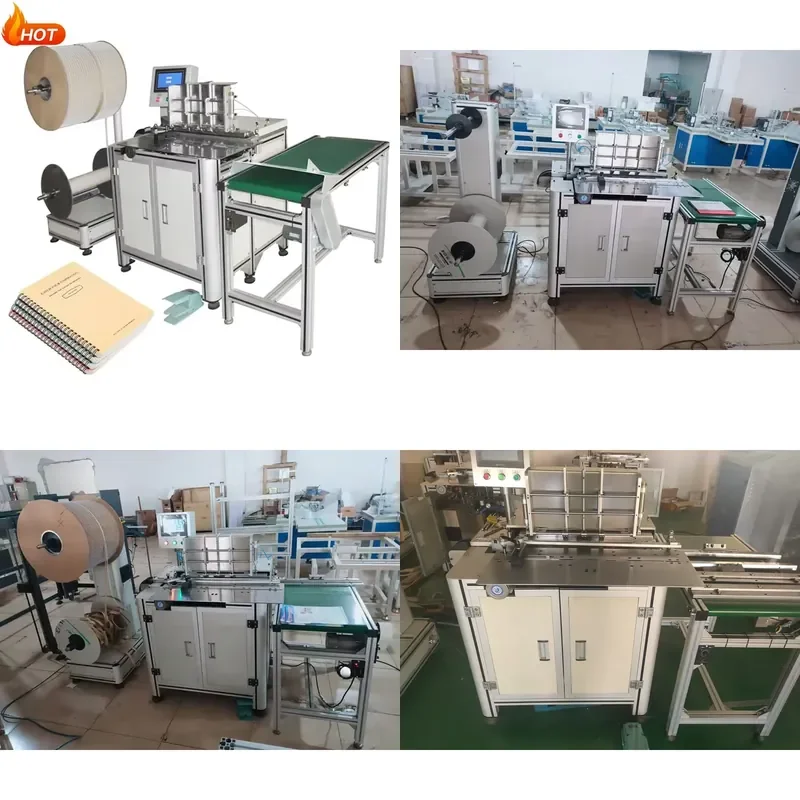Recycling Machine 2026 DWC520A Semi Automatic Double Loop Notebook Book Calendar Metal Coil Making Machine Electric Wire O