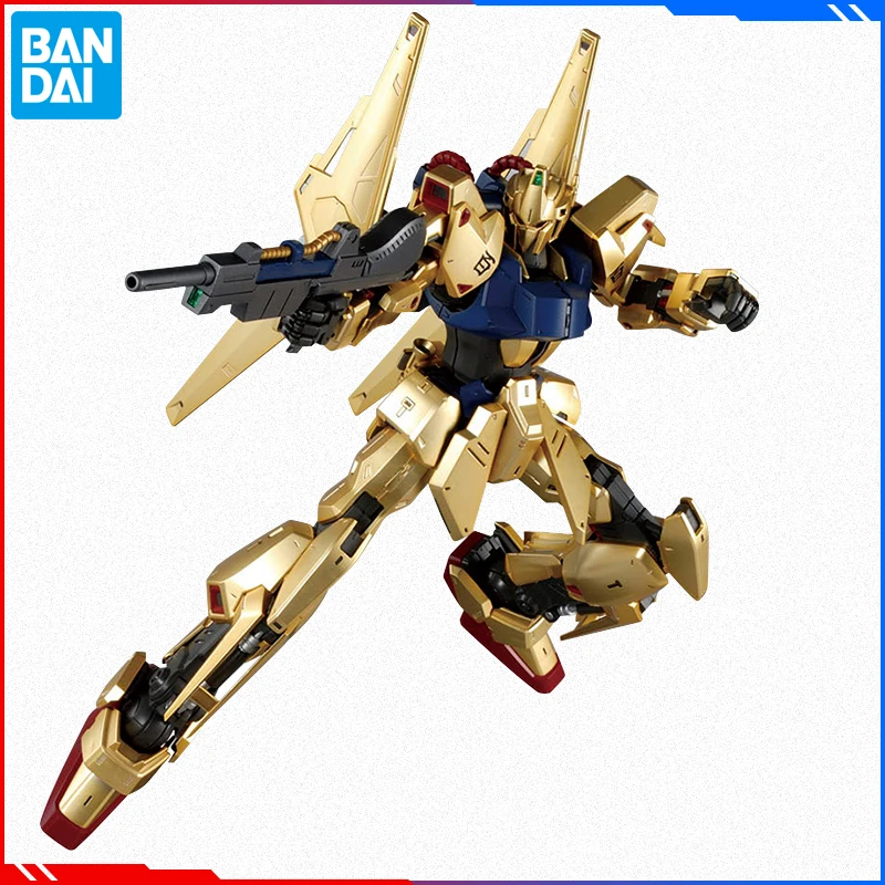 

Spot Bandai 1/100 MG Hyaku Shiki Gold Hundred Style 2.0 Gundam Assembly Model Action Figure Collection Ornament Anime Toy Gift