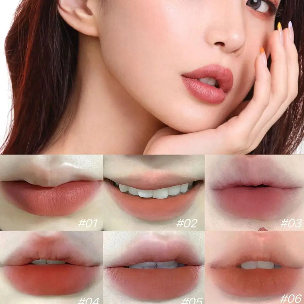 Easy Makeup Multicolor Matte Lipstick Smear Smooth Texture Matte Cosmetics Waterproof Beauty Lipstick Lipstick High Quality T1H9