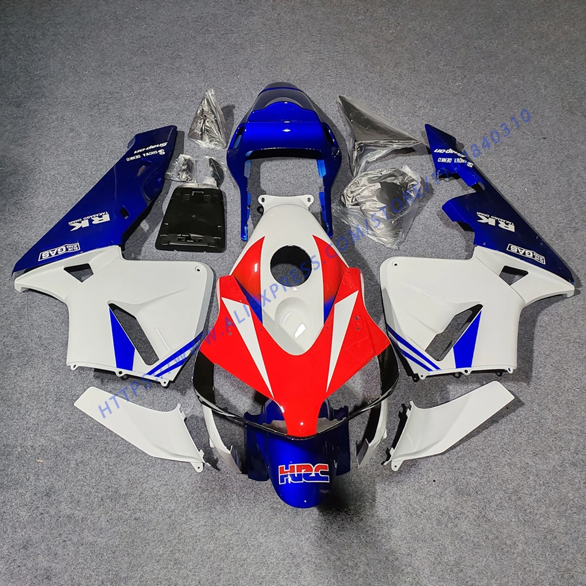 For CBR600RR 2003 2004 Replacement Fairing Kit ABS Plastic Motorbike Fairings Complete Bodywork Cowling Full Set CBR 600 RR