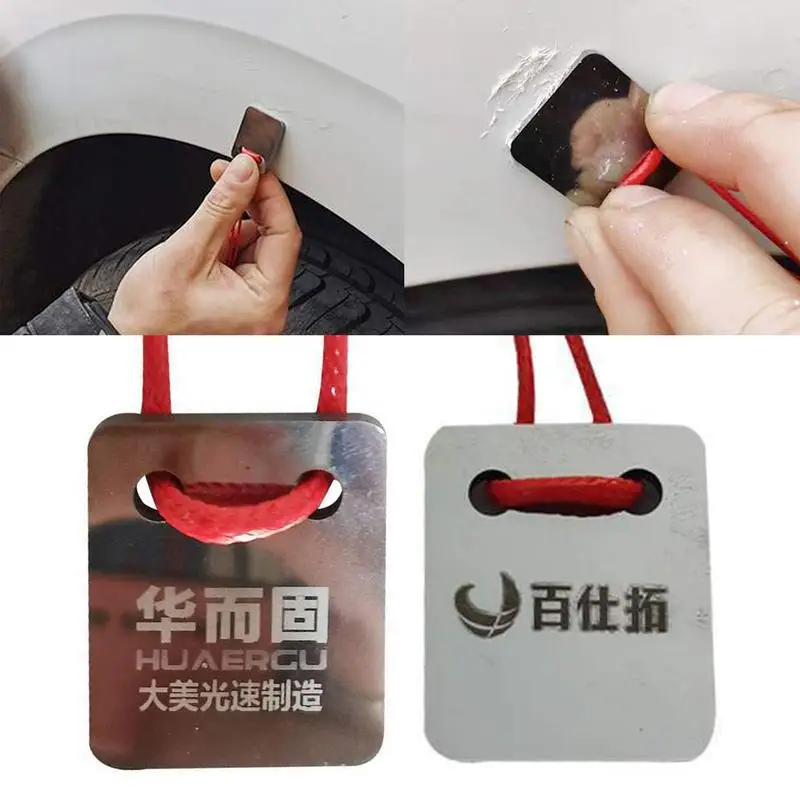 Tungsten Steel Car Polishing Point Repair Scraper Super Hard Surface To Remove Sagging Stains Spray Paint Car Tools