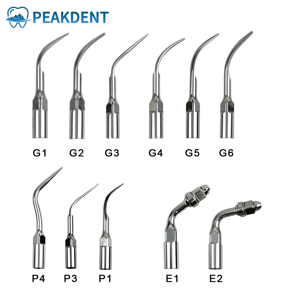 

5pcs P1 Dental Scaling Tips Ultrasonic Scaler Tip Accessories Oral Teeth cleaning Periodontics Endodontics Endo Fit Woodpecker