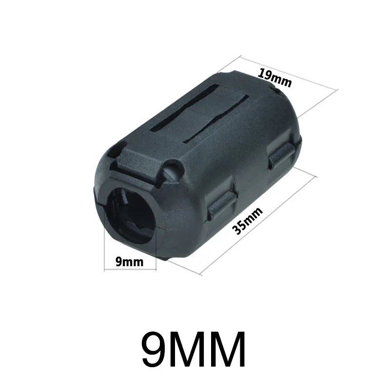Snap-on for xm90B Filter Ferrite Core,9MM Electromagnetic Shield  10pcs