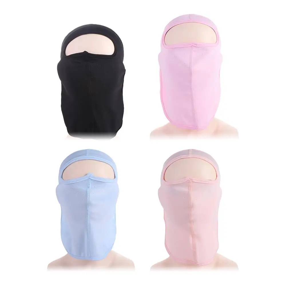 Face Scarves Outdoor Face Shield Face Gini Mask Womne Neckline Mask Summer Sunscreen Mask Ice Silk Men Fishing Face Mask