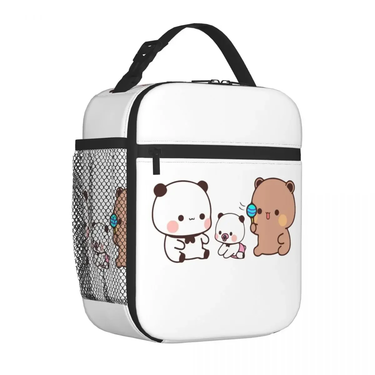 Bubu And Dudu Accessories Insulated Lunch Bags For School Bear and Panda Storage Food Boxes Portable Cooler Thermal Lunch Boxes