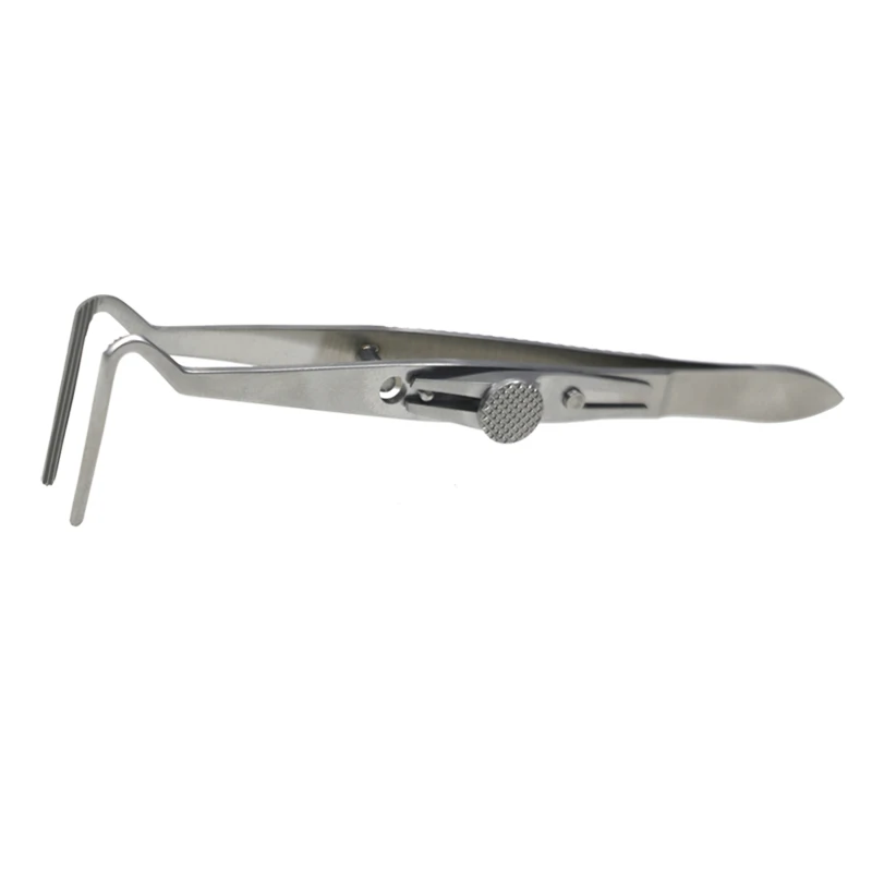 Ophthalmic Strabismus Forceps Tweezers Ophthalmic Instrument Stainless Steel