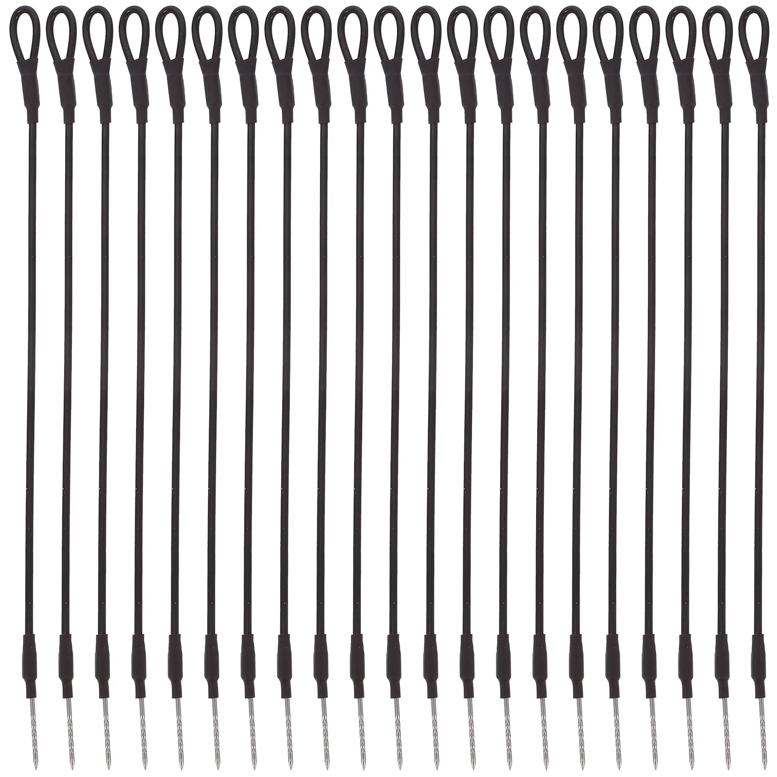 100Pcs Heavy-Duty Tag Protection Rope Anti-Theft Steel Wire Cord for Clothes Footwear Accessories Retail Shop Security Supplies