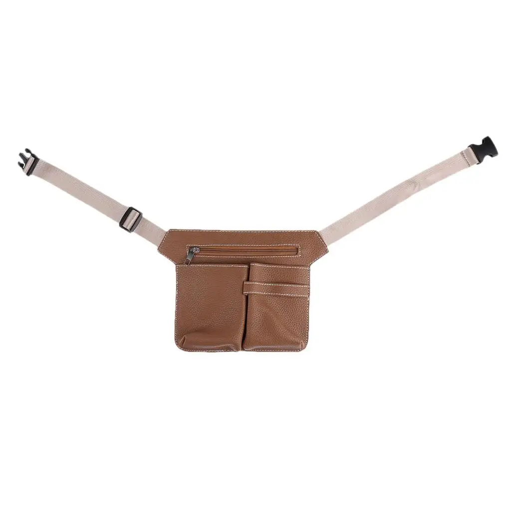 Scissors Holder Shears Holster Leather Waist Pouch Bag Hairdressing Cut Kit for Barbers