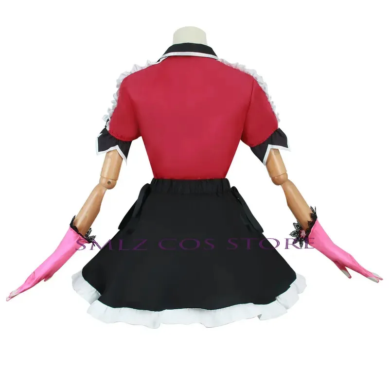 dd12Season 2 Arima Cosplay Anime Oshi No Ko Costume Kana Singing Dancing Dress Uniform Halloween Party Outfit for Women Wig