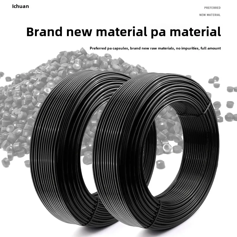 10M Nylon Tube PA  gas pipe 4/6/8mm high temperature and high pressure machine tool oil pipe 10/12mm nylon plastic oil pipe