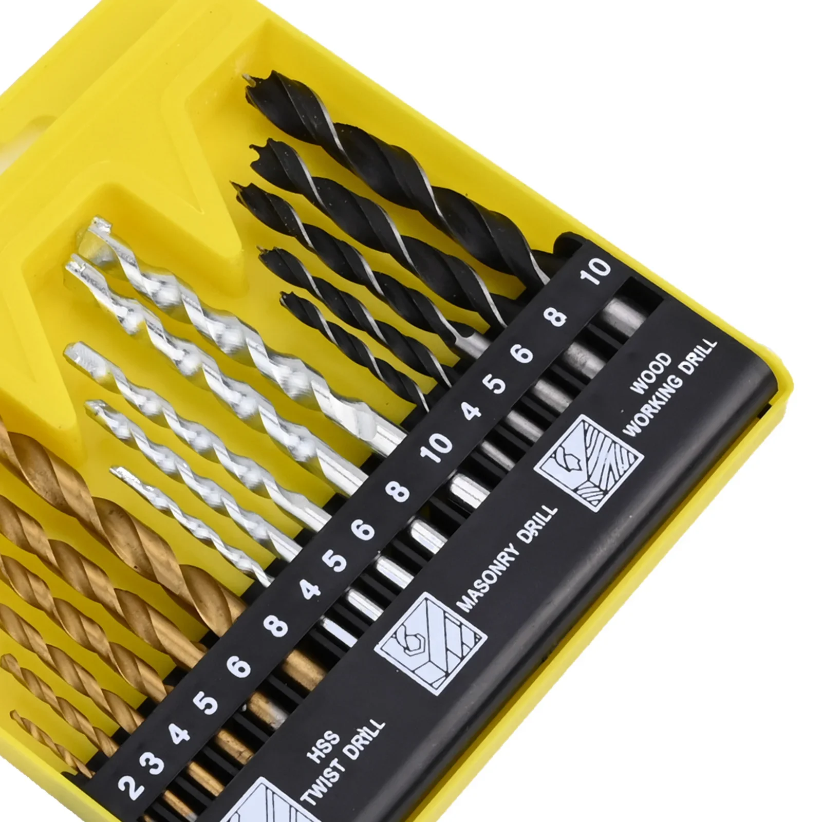 建設用コンクリートドリルビットセット高速穴あけピンポイント穴あけ正確な二重切削刃レンガ用コンクリート用