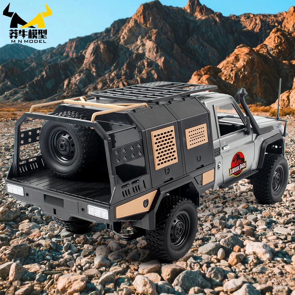MN MODELO 1/12 4x4 vehículo de turismo con Control remoto, coche todoterreno, oruga de roca, camioneta de dinosaurio, colección de camiones de escalada, juguete para adultos