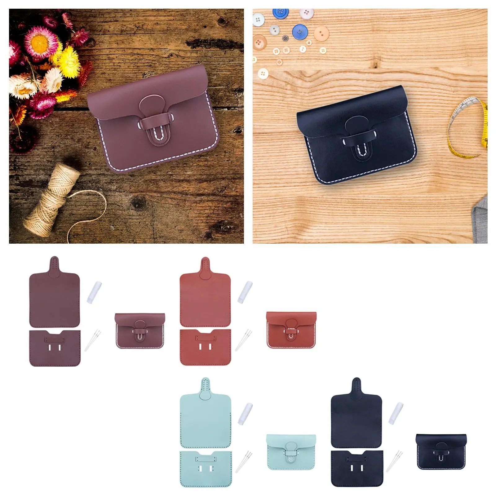 

Набор для изготовления сумок своими руками, небольшой кошелек, наборы для самостоятельного изготовления, держатель для карт для шитья