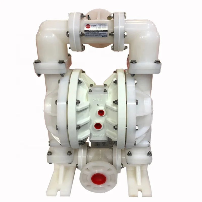 Best Quality PVDF Double Air Operated Pneumatic Diaphragm Pump for Chemical Industrial Liquid Transfer