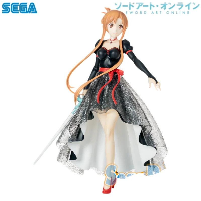 

In Stock Sega Original Sega Sword Art Online Asuna Action Figure Model Doll Brand New Boxed Anime Characters Toys Model Garage