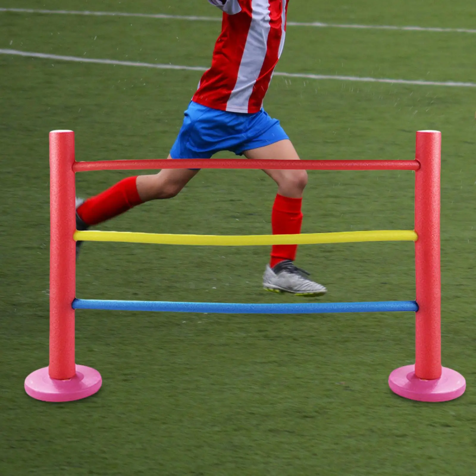 

Agility Training Hurdles for Kids Educational Toy Soccer Exercise Football Improves Strength Coordination Speed Training Hurdle