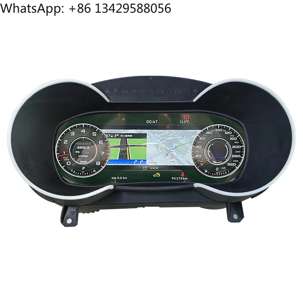 

Digital Cluster Virtual Cockpit for Audi TT 2008-2014 LCD Instrument Panel Car Multimedia Player Dashboard Speed Meter Screen