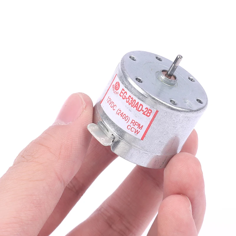 530 Recorder Motor 6/9/12V DC Mini Motor EG 530AD 2F 2B 6B 6F 9B 9F 2400RPM CD DVD Player Forward Revers Motor Recorder Motor