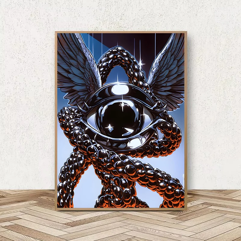 1pc Frameless Vintage Abstract - Vintage Fashion Wall Art recension och pris