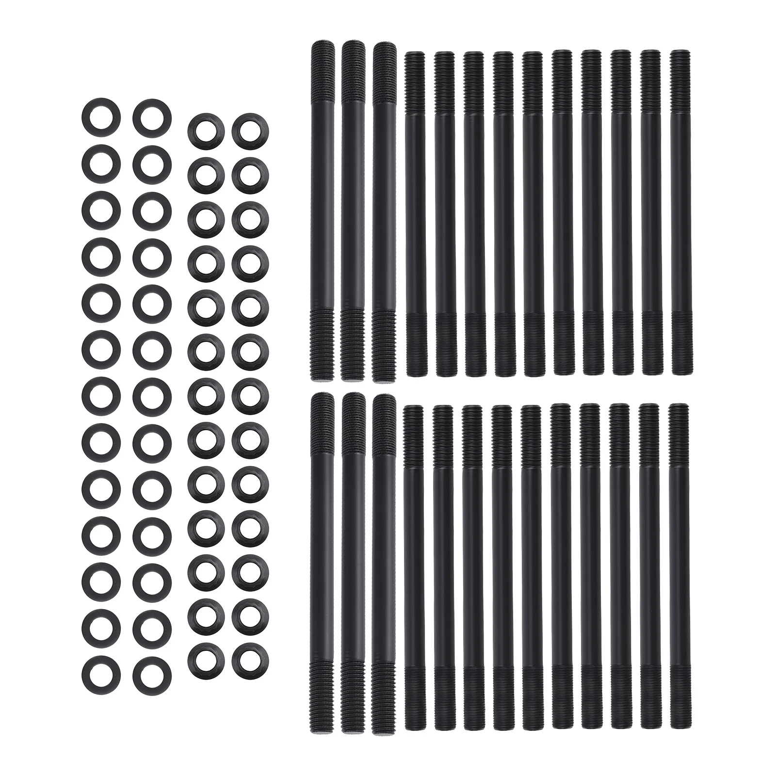 

Head Studs Set for Dodge Cummins 24v Diesel 5.9L & 6.7L 247-4202 1998-2017 2018