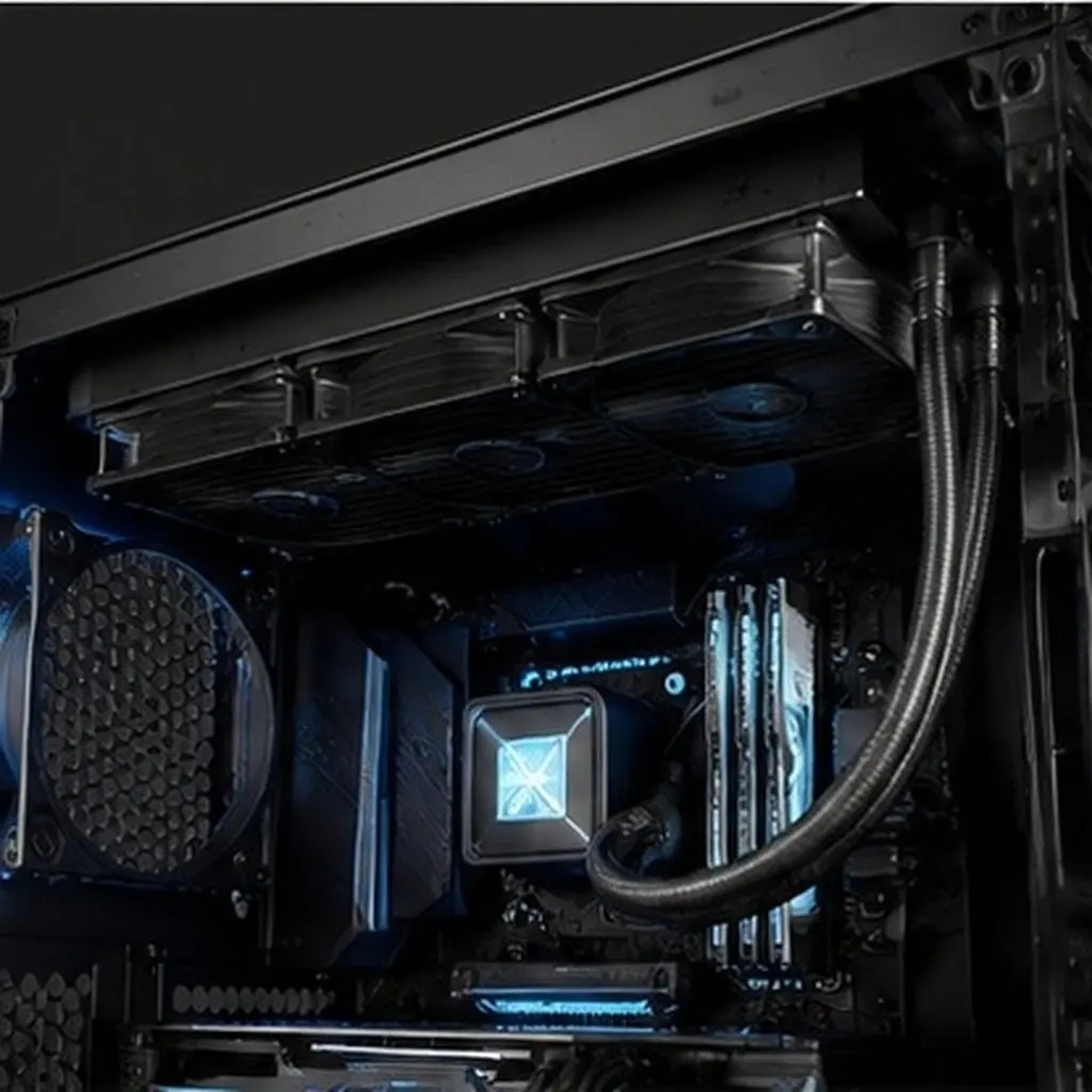 Premium Water Cooled Radiator for CPU and GPU Liquid Cooler Pc Radiator Silent Operation Easy Install High Efficiency Cooling
