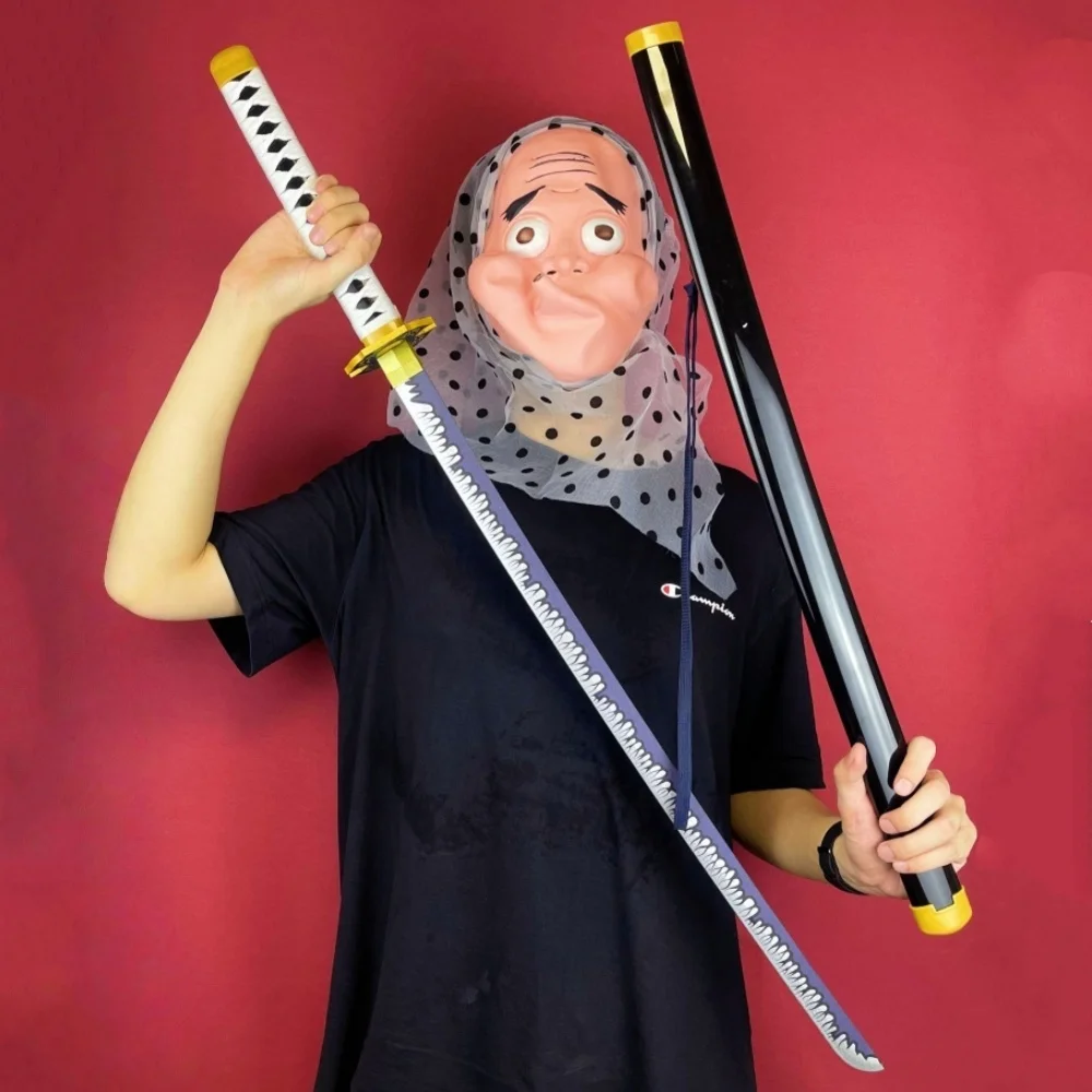 40inch Yamato Vergil Katana Anime Devil May Cry Cosplay Prop Ninja Knife Blade Sword Real Size Japanese Katana Samurai Sabre Toy