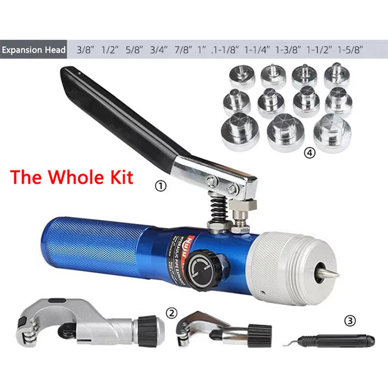 

Manual Hydraulic Tube Expander VG-300A Tube Expanding Tool Refrigeration Air Conditioning Copper tube/Aluminum tube Expander