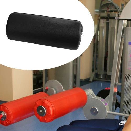 Imagen 2 del producto Almohadilla de espuma de cuero PU para pies, rodillo de esponja, soporte para entrenamiento, equipo de ejercicio para gimnasio en casa, máquinas de ejercicio Fitness