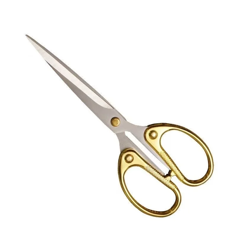 Small Size Table Tennis Scissors Alluminium Alloy Handle Professional Sewing Scissor Household Stationery Office Cutting Tool