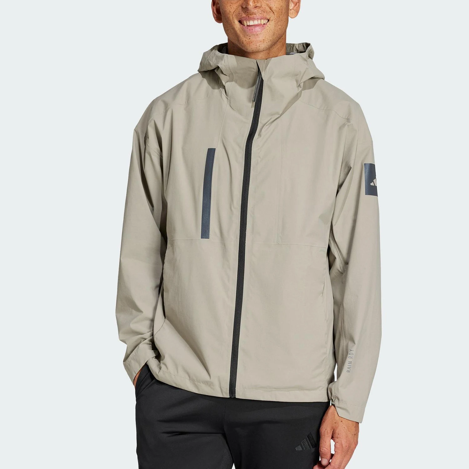 

Adidas Official Authentic New Men's Hooded Loose Outdoor Running Jacket JN5405