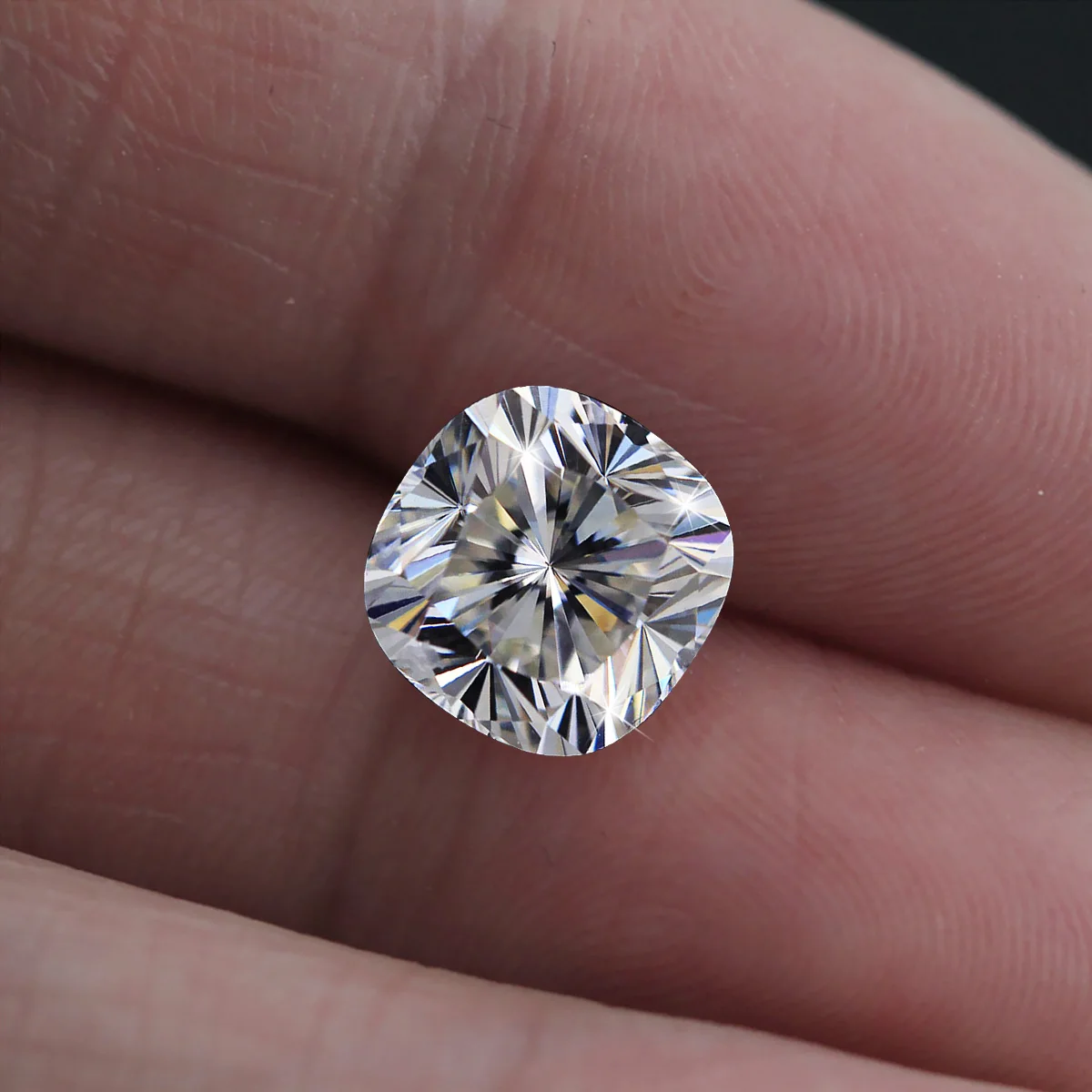 

Szjinao Real Natural Loose Gemstones Certified Cushion Cut Moissanite Stone D Color VVS1 Excellent Diamond Cut Precious Gems Hot