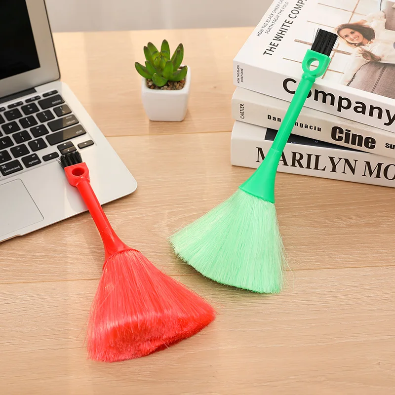 New Computer Keyboard Dust Brush Dusting Brush Mini Duster Remover Cleaning Product Supplie Home Office Cleaner