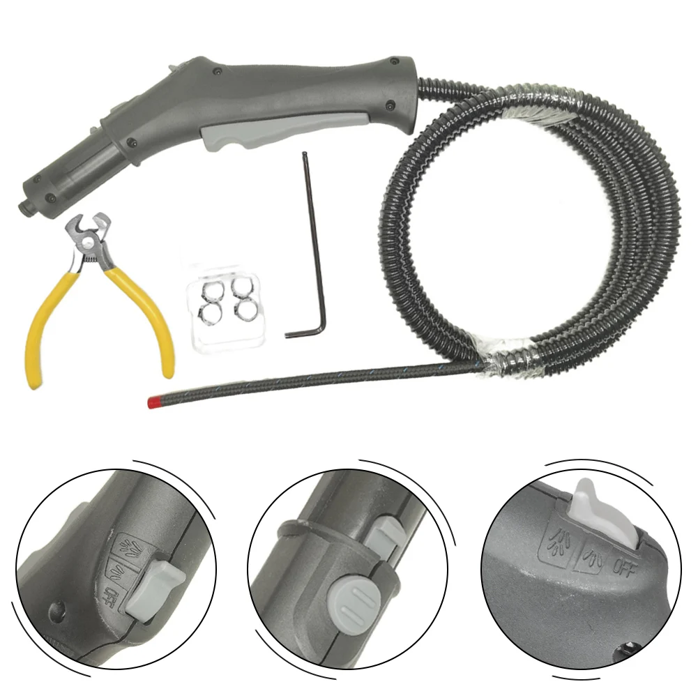 Ручка управления параютом со шЛАНОМ ДЛЯ ПАРОВОГО ОЧИЩАТЕЛЯ Для Karcher Для SC1 Для SC 2500, бытовые принадлежности, чистящие вакуумные детали