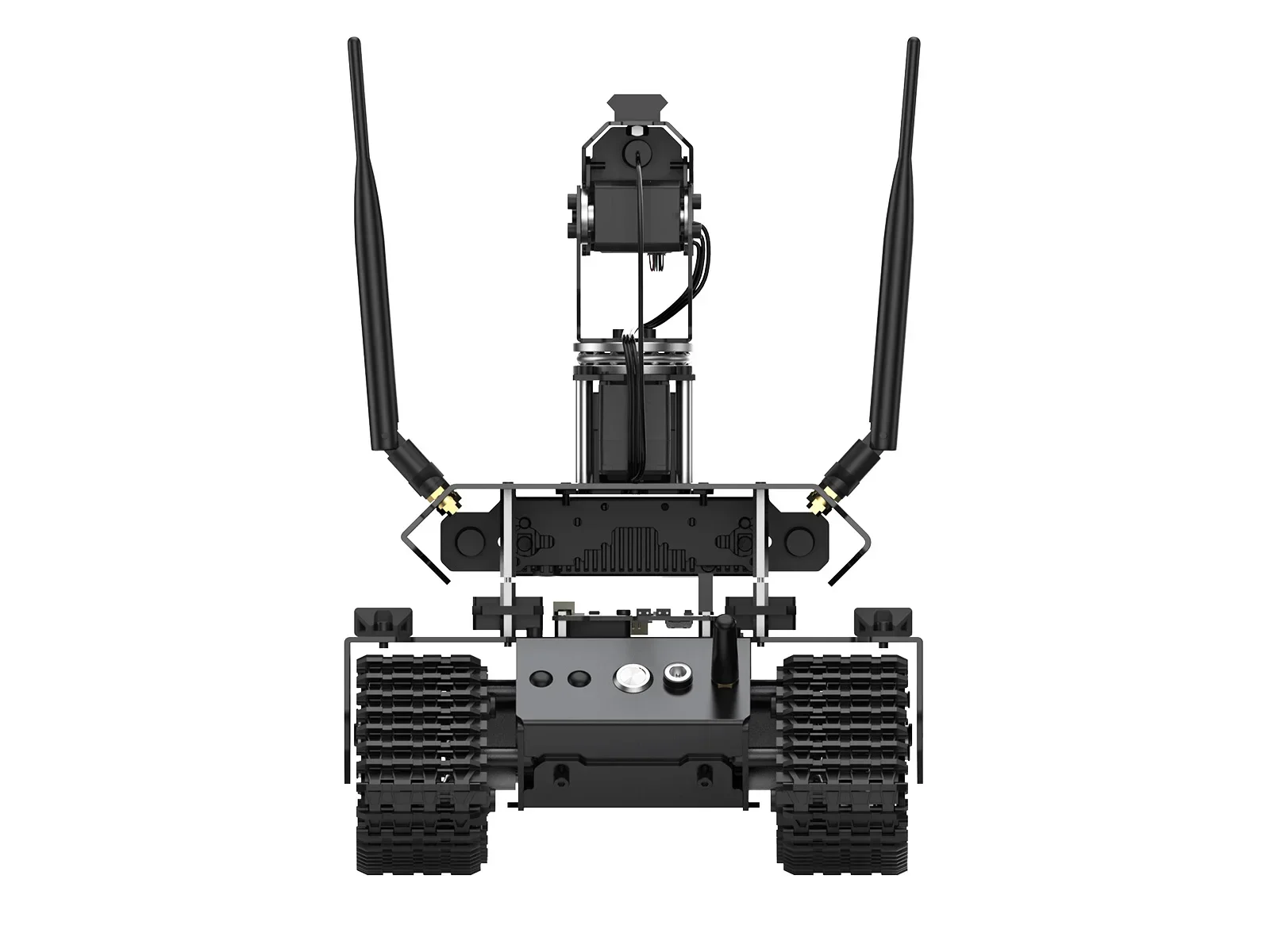 Waveshare UGV Beast ROS 2 Open-source Off-Road Tracked AI Robot For Jetson Orin Series Board, Dual controllers, 360° Flexible