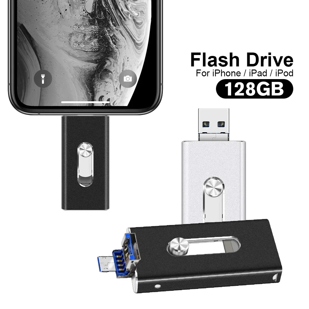 USB Flash Drive Photostick High Speed Sticks External Storage Pen Drive For Phone iPhone Android PC Copy Photo Videos Files