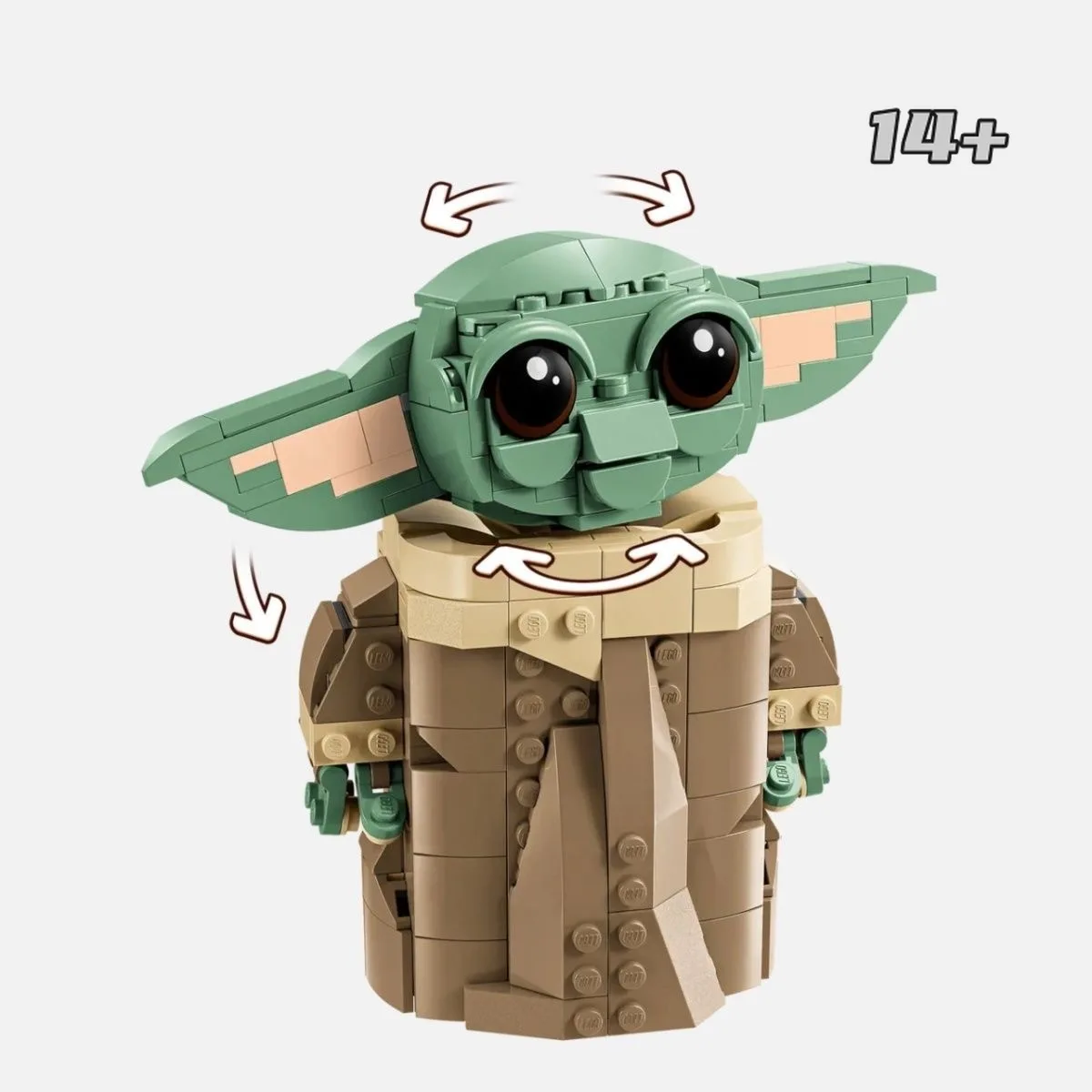 

Инновационный конструктор Disney 75403 Grogu, 1048 деталей, игрушка-фигурка на левитирующей коляске, сувениры для детских праздников, праздничные принадлежности, небольшие подарки