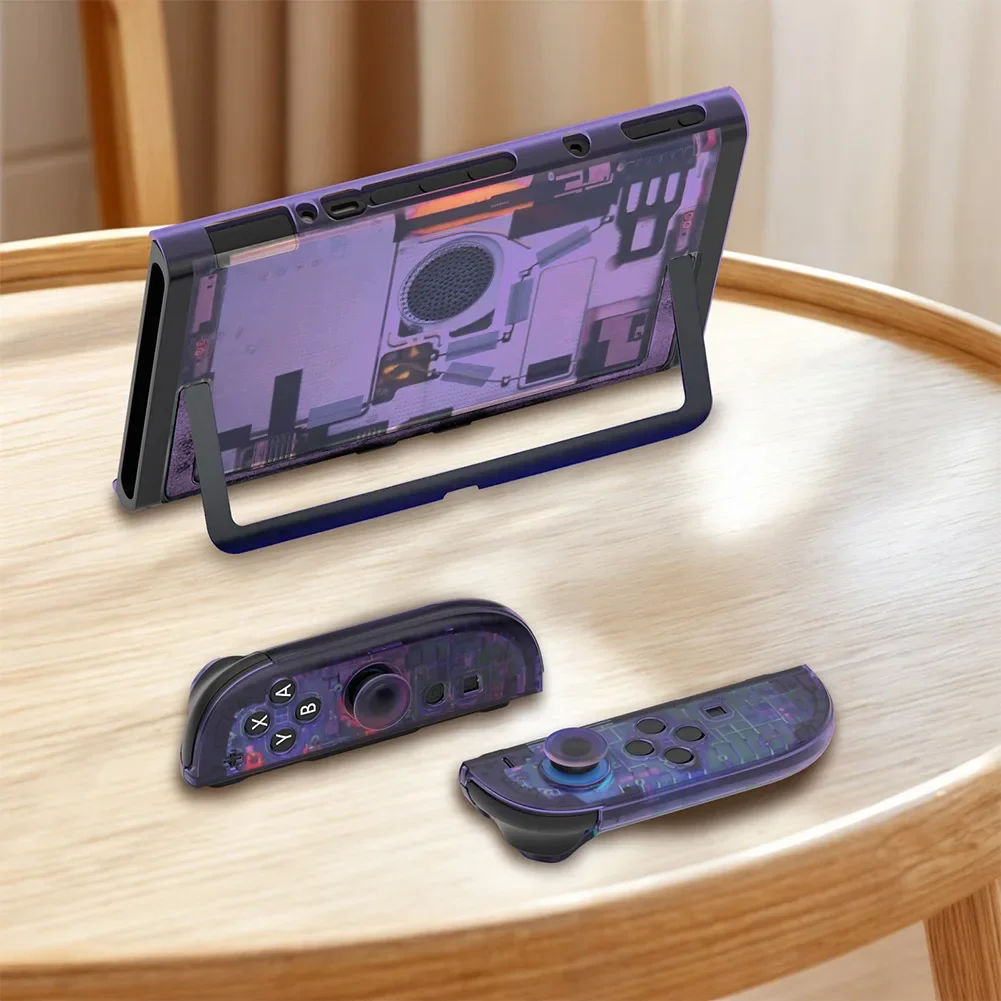 Hot Sales Transparent Case Back Plate For Ns2 DIY Replacement Housing For Switch 2 Console For-Joycon 2 Colorful Accessoris