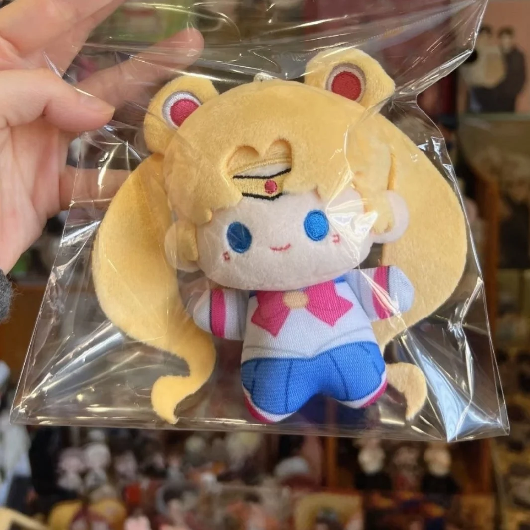 ตุ๊กตาอนิเมะเซเลอร์มูนขนาด 10 ซม. ของเล่นตุ๊กตาผ้ากำมะหยี่ลายการ์ตูนสุดน่ารัก ดีไซน์สร้างสรรค์ ของขวัญตุ๊กตาผ้ากำมะหยี่