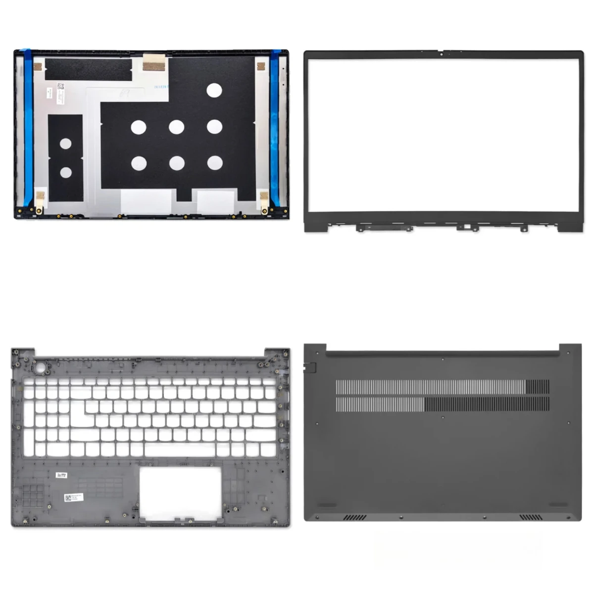 para thinkbook 15 g2 itl 15 g2  15 g2 acl lcd capa traseira moldura frontal dobradiças palrmest inferior caso prata