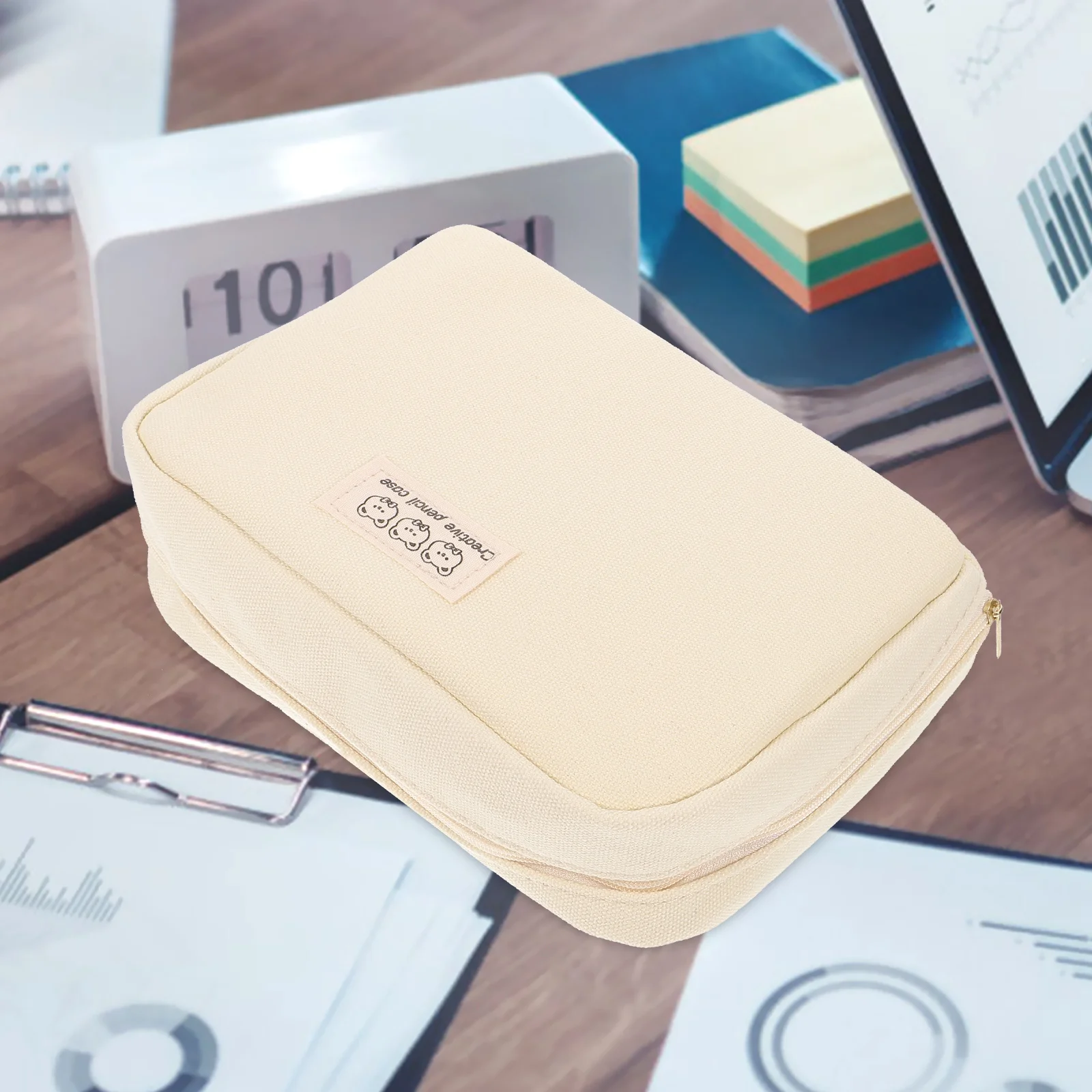 

Portable Travel Storage Bag Multifunction Pencil Case Large Capacity Makeup Organizer Toiletry Holding Storage Bag