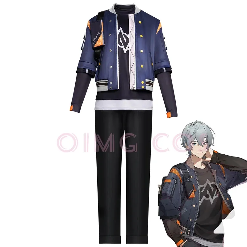 

Wise Zenless Zone Zero Cosplay Costume Uniform Wig Anime Halloween Party Costumes Masquerade Women Game