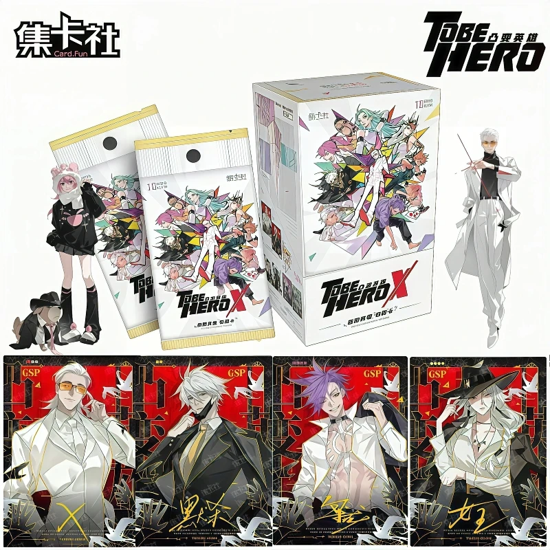 

Card.Fun Genuine To Be HERO X Card TOBEHEROX Series Collection Cards Animation Peripheral Collection Card Festival Gifts