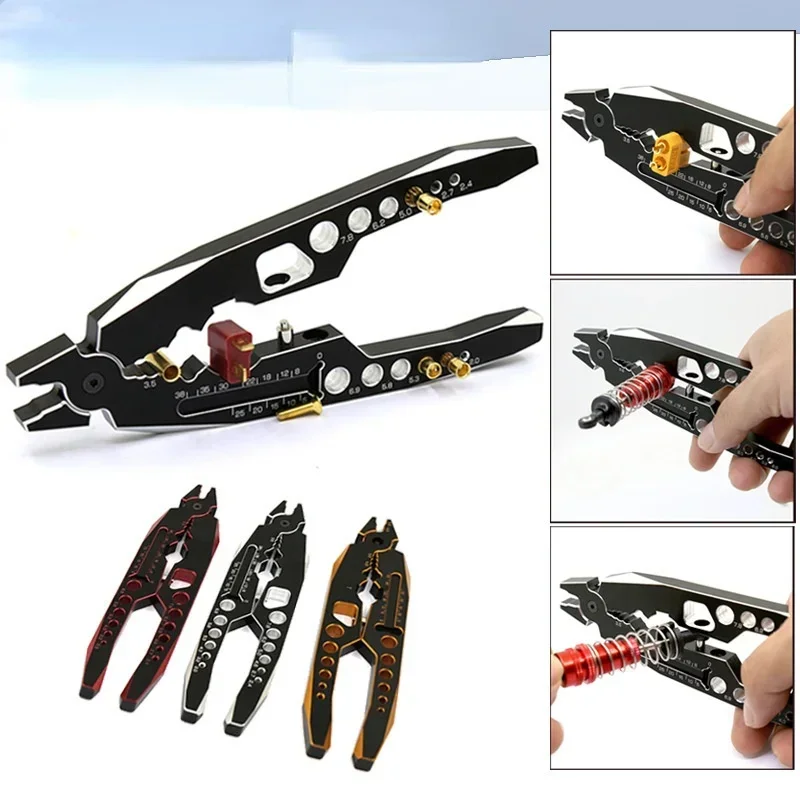 

Remote control car assembly tool all-metal multi-function RC shock-absorbing tool pliers Ball nose pliers Suspension lever tool