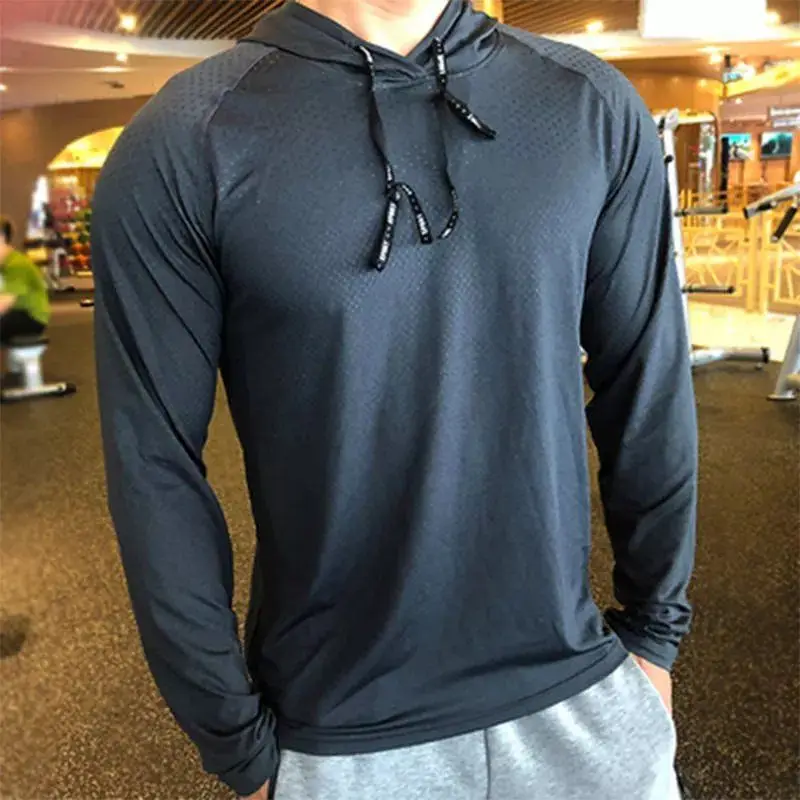 

Быстросохнущие бегуны, темно-серые эластичные мужские толстовки с капюшоном в корейском стиле, роскошные новинки и винтажные толстовки пастельного цвета 90-х годов для мужчин