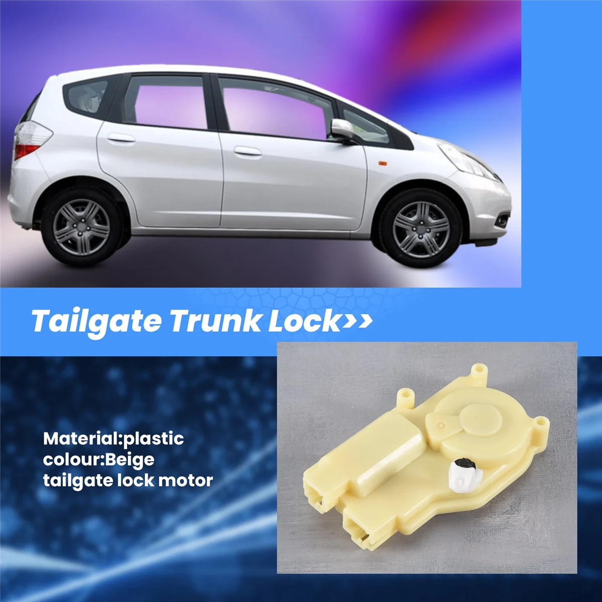 Tronco elétrico Tail Gate Lock Atuador, Fit 2007-08, 74896-SAA-003